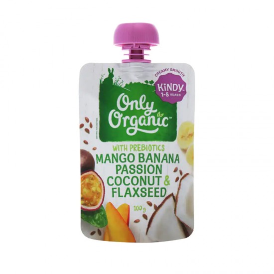 Only Organic 1-5岁儿童果泥/水果酸奶 100g（口味随机）
